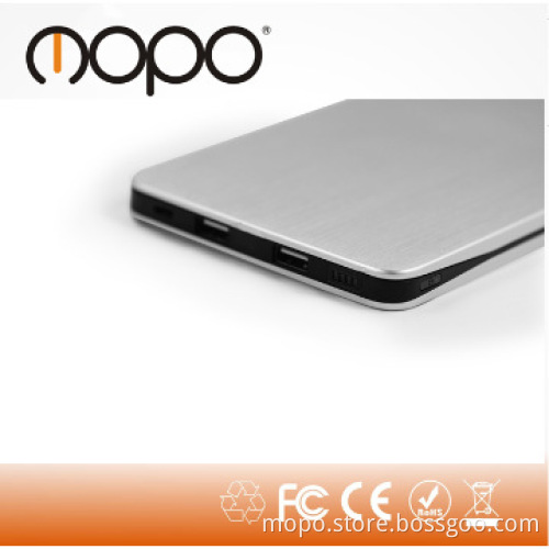 super-slim mobile charger capacity 20000mAh powerbank